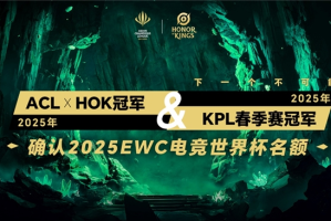 ACL电竞亚冠王者荣耀项目官宣：KPL顶尖战队集结，冠军直通EWC电竞世界杯